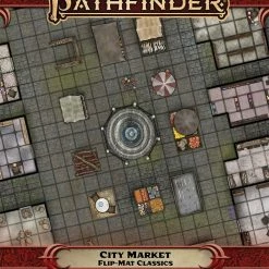 Paizo Pathfinder: RPG - Flip-Mat Classics: City Market Role-Playing Games