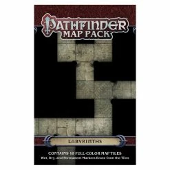 Paizo Pathfinder: RPG - Map Pack: Labyrinths Role-Playing Games