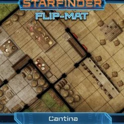 Paizo Role-Playing Games Starfinder: RPG - Flip-Mat: Cantina