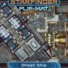 Paizo Starfinder: RPG - Flip-Mat: Starship - Ghost Ship Role-Playing Games