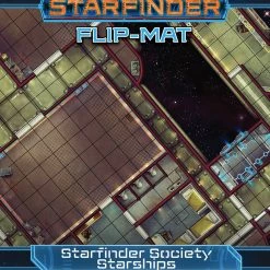 Paizo Role-Playing Games Starfinder: RPG - Flip-Mat: Starfinder Society Starships