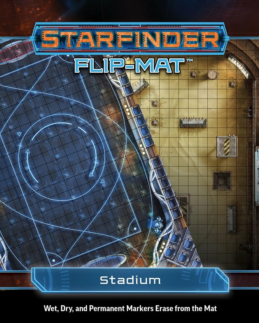 Paizo Role-Playing Games Starfinder: RPG - Flip-Mat: Stadium 3 Paizo Role-Playing Games Starfinder: RPG - Flip-Mat: Stadium