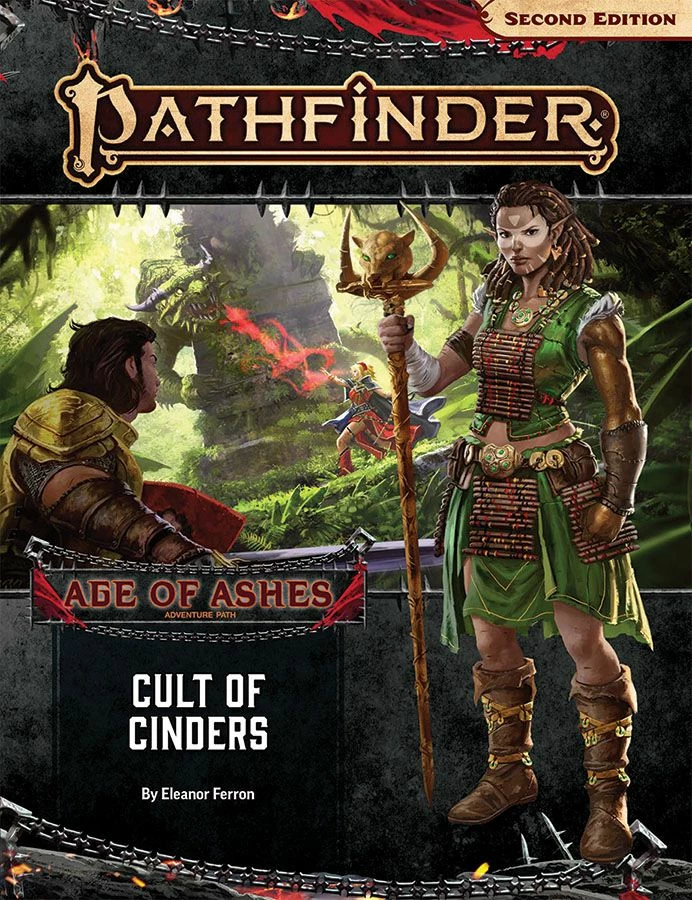 Paizo Pathfinder: RPG - Adventure Path: Age Of Ashes - Part 2: Cult Of Cinders Role-Playing Games 3 Paizo Pathfinder: RPG - Adventure Path: Age Of Ashes - Part 2: Cult Of Cinders Role-Playing Games