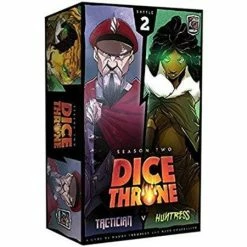 Roxley Games Dice Throne: Season 2 - Box #2: Tactician Vs Huntress Board Games