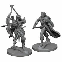 WizKids Pathfinder: Deep Cuts Unpainted Miniatures - Elf Male Fighter