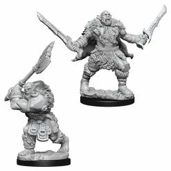 WizKids Pathfinder: Deep Cuts Unpainted Miniatures - Orcs Role-playing Miniatures