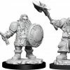 WizKids Nolzur's Marvelous Unpainted Miniatures - Male Dwarf Fighter