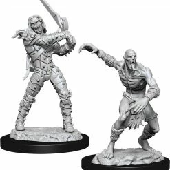 WizKids Nolzur's Marvelous Unpainted Miniatures - Wight & Ghast Role-playing Miniatures