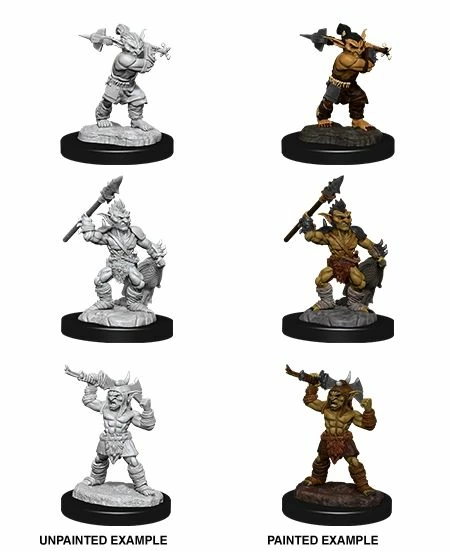 WizKids Role-playing Miniatures Nolzur's Marvelous Unpainted Miniatures - Goblins & Goblin Boss 3 WizKids Role-playing Miniatures Nolzur's Marvelous Unpainted Miniatures - Goblins & Goblin Boss