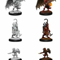 WizKids Nolzur's Marvelous Unpainted Miniatures - Kobold Inventor Dragonshield & Sorcerer