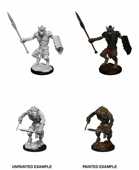 WizKids Nolzur's Marvelous Unpainted Miniatures - Gnoll & Gnoll Flesh Gnawer Role-playing Miniatures 3 WizKids Nolzur's Marvelous Unpainted Miniatures - Gnoll & Gnoll Flesh Gnawer Role-playing Miniatures