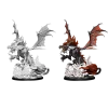 WizKids Pathfinder: Deep Cuts Unpainted Miniatures - Nightmare Dragon Role-playing Miniatures