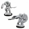WizKids Role-playing Miniatures Nolzur's Marvelous Unpainted Miniatures - Dragonborn Male Fighter (90303)