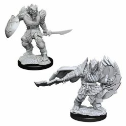 WizKids Role-playing Miniatures Nolzur's Marvelous Unpainted Miniatures - Dragonborn Male Fighter (90303)