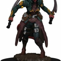 WizKids Icons Of The Realms: Premium Figures - Tiefling Rogue Female Role-playing Miniatures