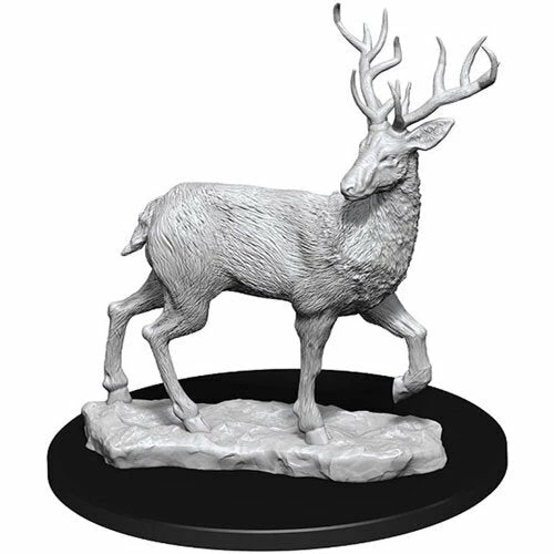 Wizkids: Deep Cuts Unpainted Miniatures - Stag Role-playing Miniatures 3 Wizkids: Deep Cuts Unpainted Miniatures - Stag Role-playing Miniatures