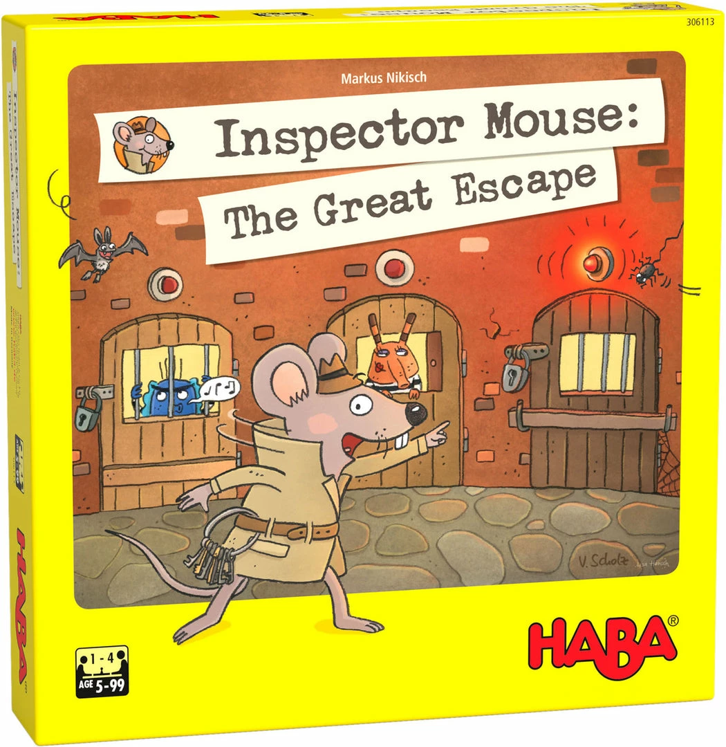 Haba Board Games Inspector Mouse: The Great Escape 3 Haba Board Games Inspector Mouse: The Great Escape