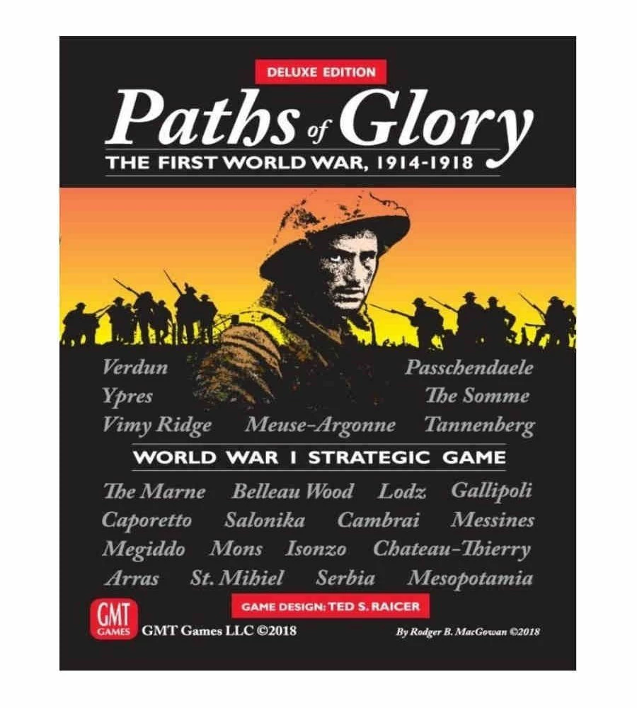 GMT Games Board Games Paths Of Glory: The First World War 1914-1918 - Delxue Edition 3 GMT Games Board Games Paths Of Glory: The First World War 1914-1918 - Delxue Edition