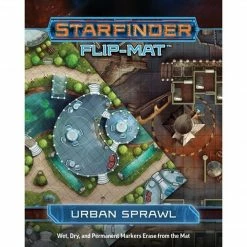 Paizo Starfinder: RPG - Flip-Mat: Urban Sprawl Role-Playing Games