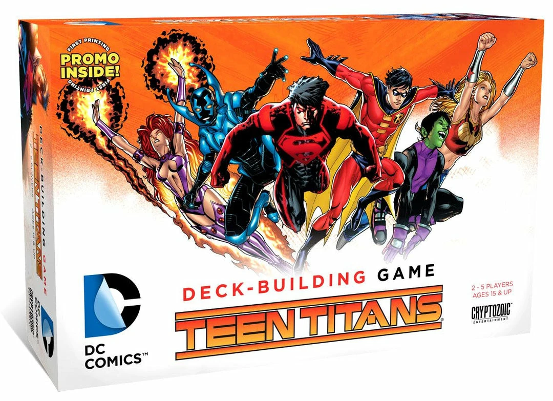 Cryptozoic Entertainment DC Comics: Deck-Building Game: #4 Teen Titans (stand Alone Or Expansion) 3 Cryptozoic Entertainment DC Comics: Deck-Building Game: #4 Teen Titans (stand Alone Or Expansion)