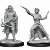 Wizkids: Deep Cuts Unpainted Miniatures - Bounty Hunter & Outlaw