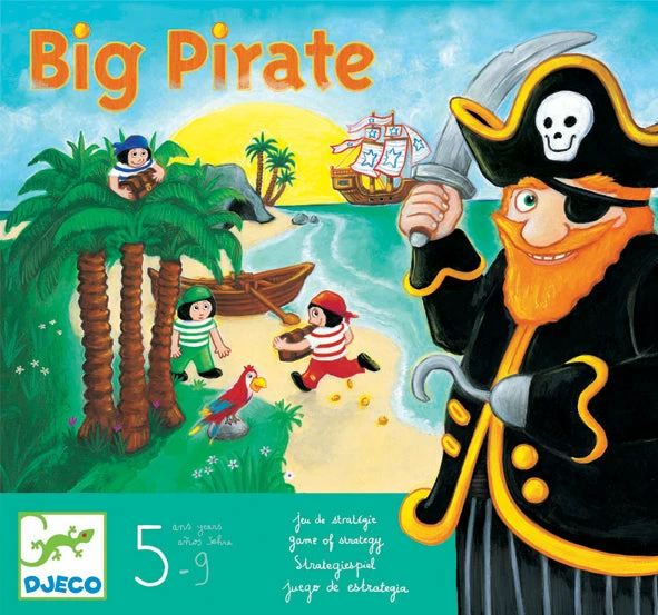 Djeco Board Games Big Pirate 3 Djeco Board Games Big Pirate