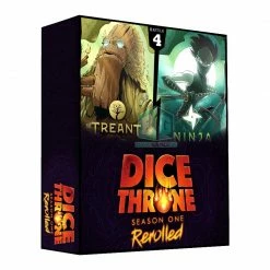 Roxley Games Dice Throne: Season 1 Rerolled - Box #4: Treant Vs. Ninja Board Games