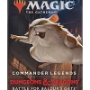 Wizards Of The Coast Magic: The Gathering - Commander Legends: Dungeons & Dragons Battle For Baldur's Gate - Set Booster Pack