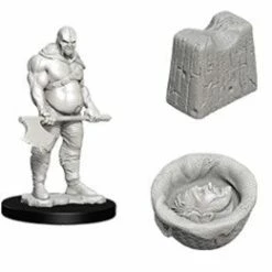 Wizkids: Deep Cuts Unpainted Miniatures - Executioner & Chopping Block