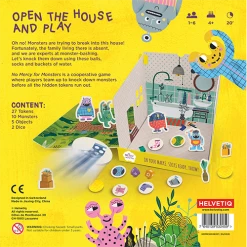 Helvetiq Board Games No Mercy For Monsters