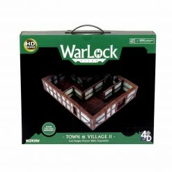 NECA Role-Playing Games WarLock Tiles - Town & Village II: Full Height Plaster Walls Expansion