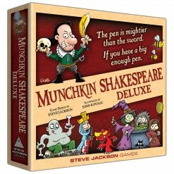 Steve Jackson Games Munchkin Shakespeare: Deluxe (stand Alone And Expansion) Card Games