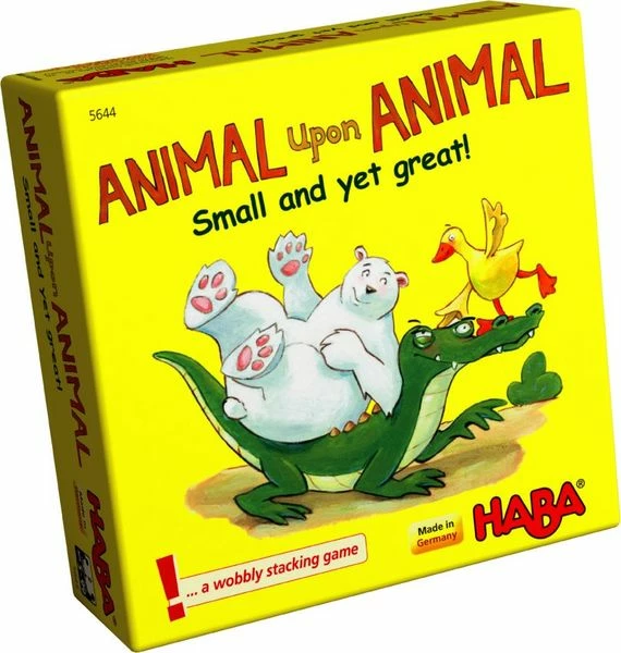 Haba Board Games Animal Upon Animal: Small And Yet Great! 3 Haba Board Games Animal Upon Animal: Small And Yet Great!
