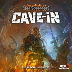 Hexy Studio Board Games Star Scrappers: Cave-In