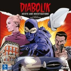 Ares Games Diabolik: Heists And Investigations Board Games