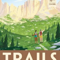 Keymaster Games Board Games Trails: A Parks Game