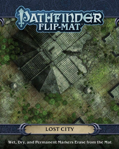 Paizo Pathfinder: RPG - Flip Mat: Lost City 3 Paizo Pathfinder: RPG - Flip Mat: Lost City