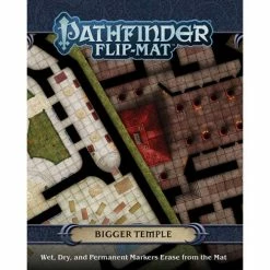 Paizo Pathfinder: RPG - Flip Mat: Bigger Temple Role-Playing Games