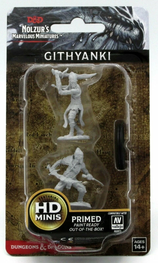 WizKids Nolzur's Marvelous Unpainted Miniatures - Githyanki (73190) 3 WizKids Nolzur's Marvelous Unpainted Miniatures - Githyanki (73190)