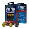 Modiphius Entertainment Star Trek Adventures: RPG - Operations Gold Dice Set