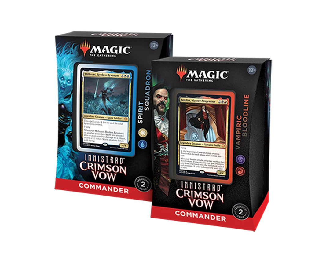 Wizards Of The Coast Card Games Magic: The Gathering - Innistrad: Crimson Vow - Commander Deck Set (2) 3 Wizards Of The Coast Card Games Magic: The Gathering - Innistrad: Crimson Vow - Commander Deck Set (2)