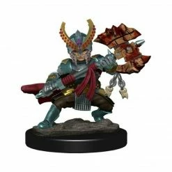 WizKids Icons Of The Realms: Premium Figures - Halfling Fighter Female Role-playing Miniatures