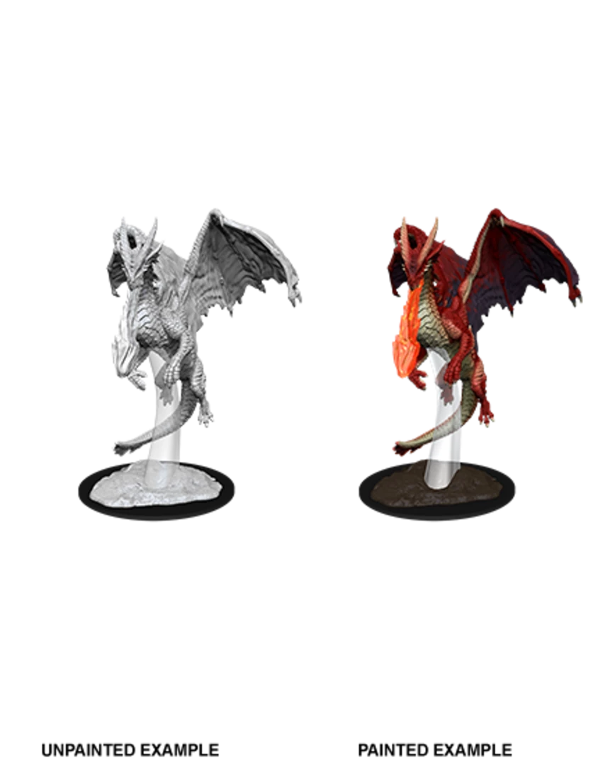 WizKids Nolzur's Marvelous Unpainted Miniatures - Young Red Dragon Role-playing Miniatures 3 WizKids Nolzur's Marvelous Unpainted Miniatures - Young Red Dragon Role-playing Miniatures