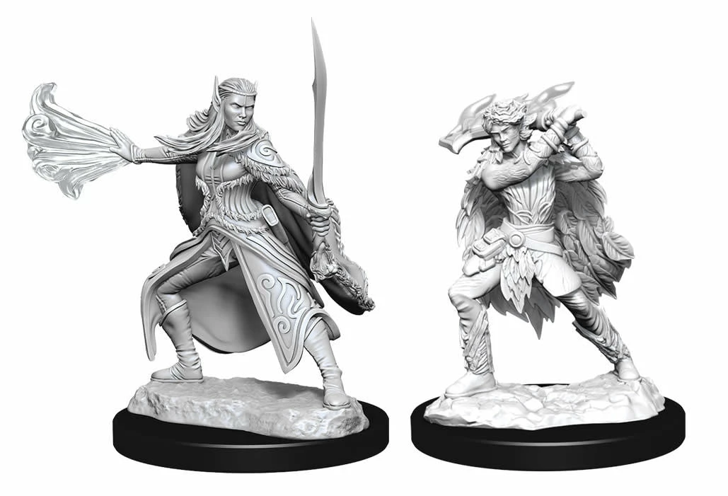 WizKids Nolzur's Marvelous Unpainted Miniatures - Winter Eladrin & Spring Eladrin Role-playing Miniatures 3 WizKids Nolzur's Marvelous Unpainted Miniatures - Winter Eladrin & Spring Eladrin Role-playing Miniatures