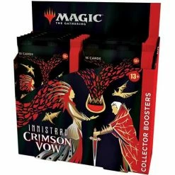Wizards Of The Coast Card Games Magic: The Gathering - Innistrad: Crimson Vow - Collector Booster Display (12)