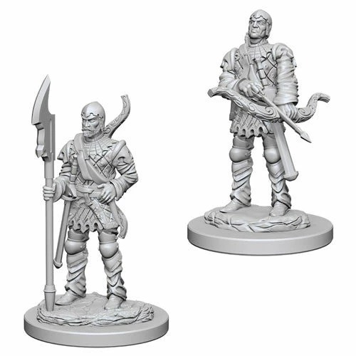 WizKids Pathfinder: Deep Cuts Unpainted Miniatures - Town Guards Role-playing Miniatures 3 WizKids Pathfinder: Deep Cuts Unpainted Miniatures - Town Guards Role-playing Miniatures
