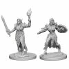 WizKids Pathfinder: Deep Cuts Unpainted Miniatures - Elf Female Fighter Role-playing Miniatures