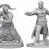 WizKids Role-playing Miniatures Pathfinder: Deep Cuts Unpainted Miniatures - Human Male Monk