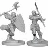 WizKids Pathfinder: Deep Cuts Unpainted Miniatures - Half Orc Female Barbarian