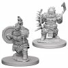 WizKids Role-playing Miniatures Pathfinder: Deep Cuts Unpainted Miniatures - Dwarf Male Barbarian